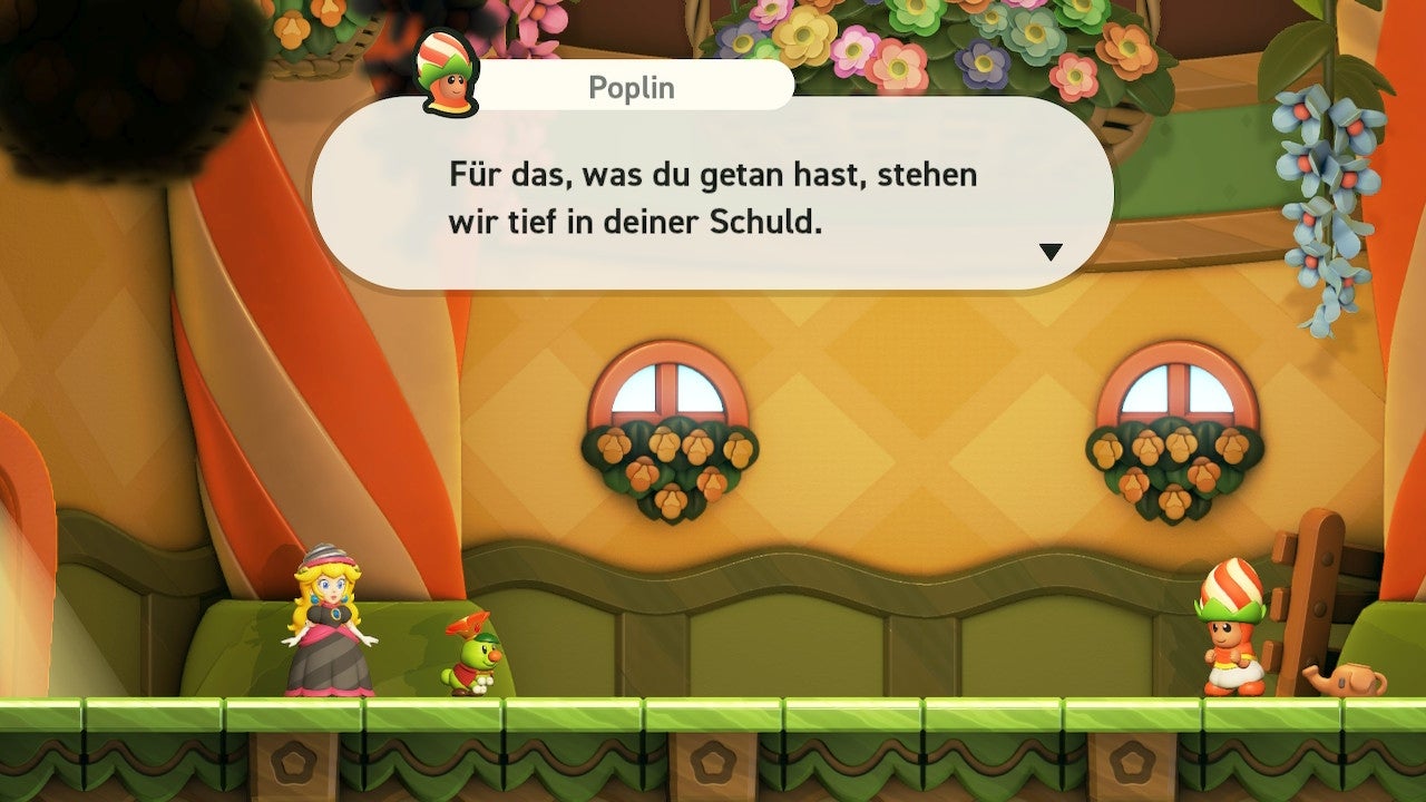 Super Mario Bros. Wonder Die Wundersamen in Welt 4 Wolkenlose Wüste