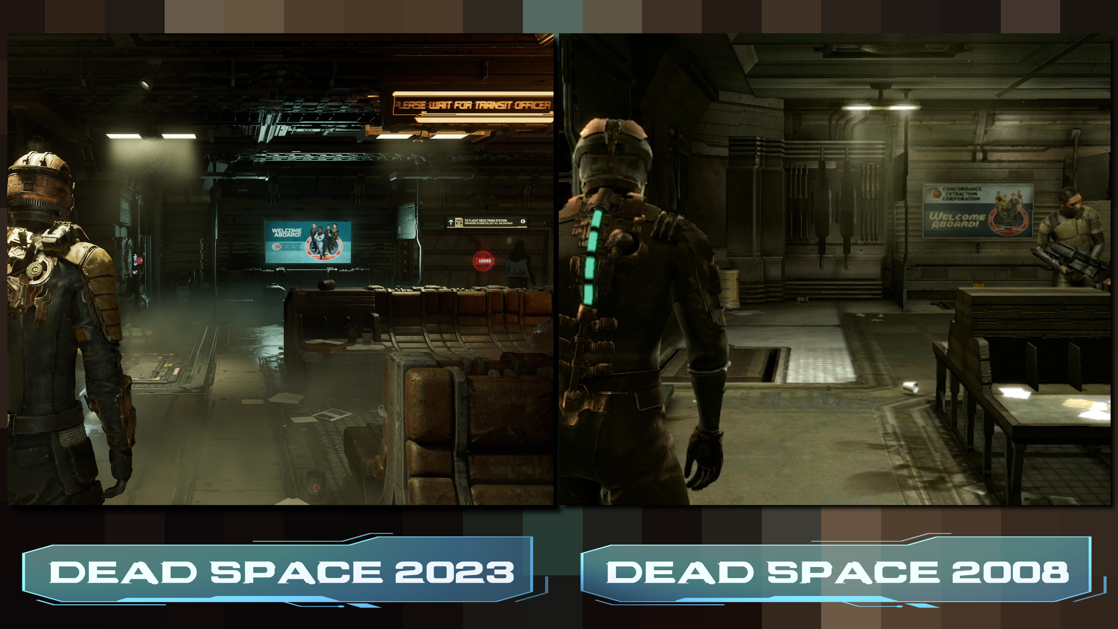 dead space remake comparison vs 2008 original screenshots