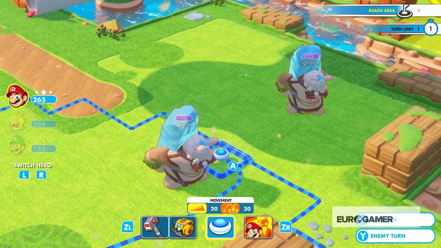 Mario Rabbids Challenge 13 Quantum Leap solution