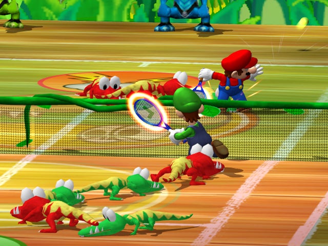 Super mario hot sale tennis wii