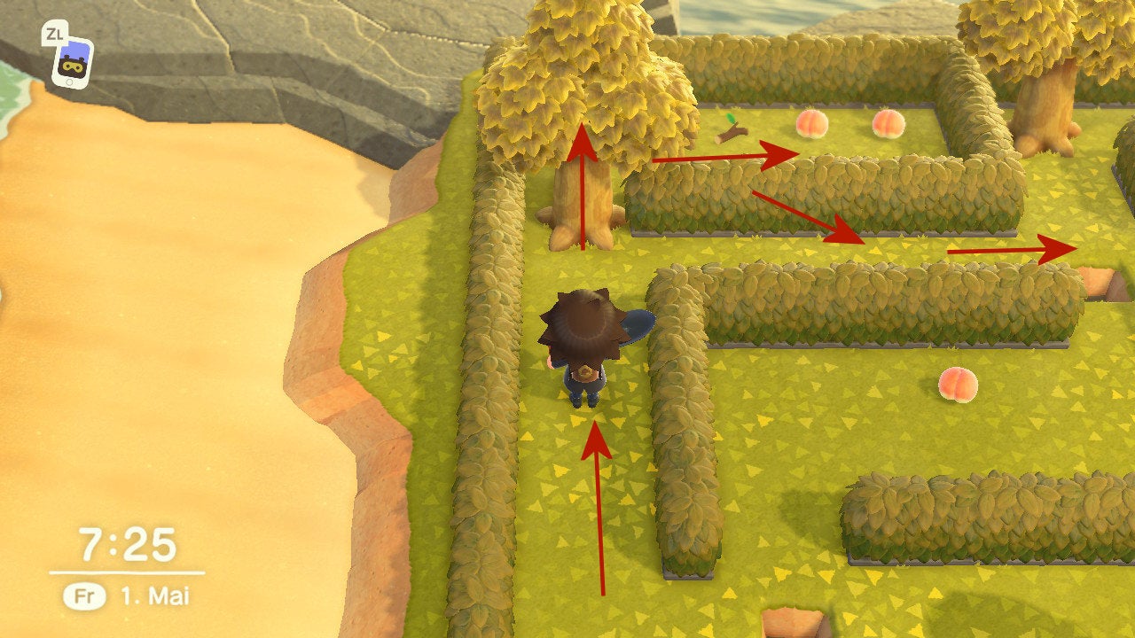 Animal Crossing New Horizons Wackelaxt Anleitung Bekommen Animal Crossing New Horizons Mai-Feierei: Olli finden und das Labyrinth