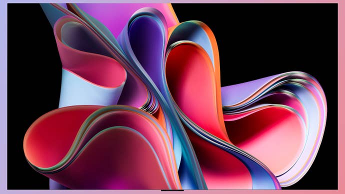 lg g3 4k tv pictured on a gradient background