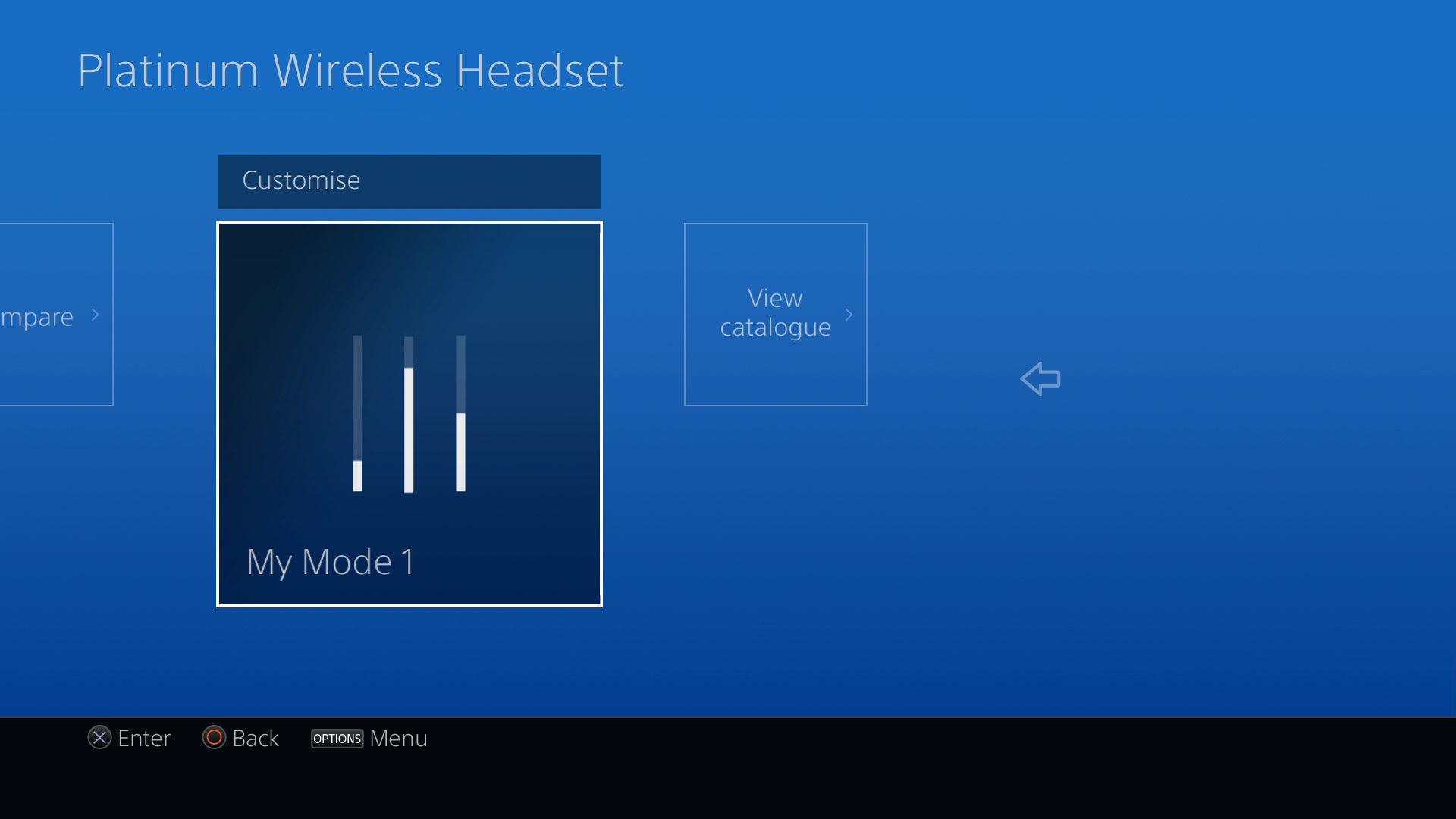 Ps4 platinum 2024 headset settings