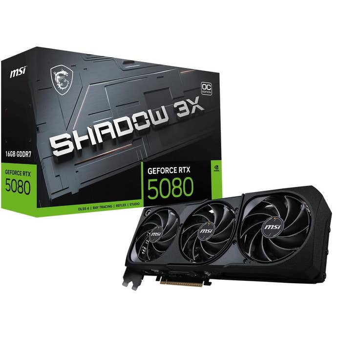 MSI GeForce RTX 5080 16G SHADOW 3X OC