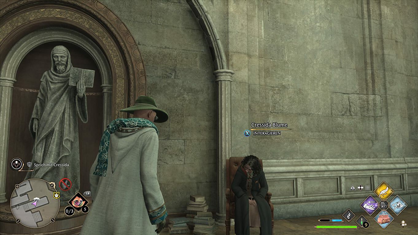 Hogwarts Legacy: Flying off the Shelves - Vind alle vliegende boeken voor Cressida