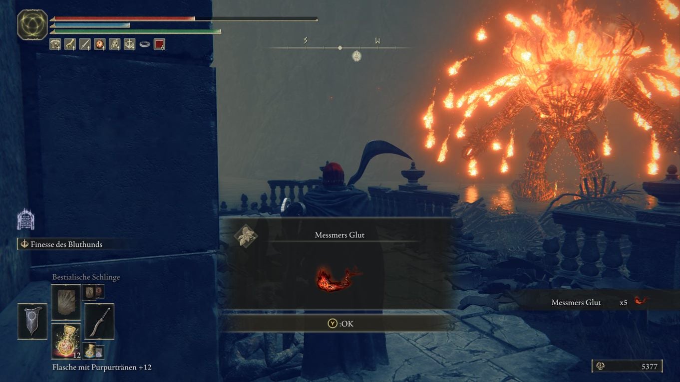 Elden Ring Shadow of the Erdtree Ruinen von Unte, Wasserstelle des Schlosses Eurogamer.de