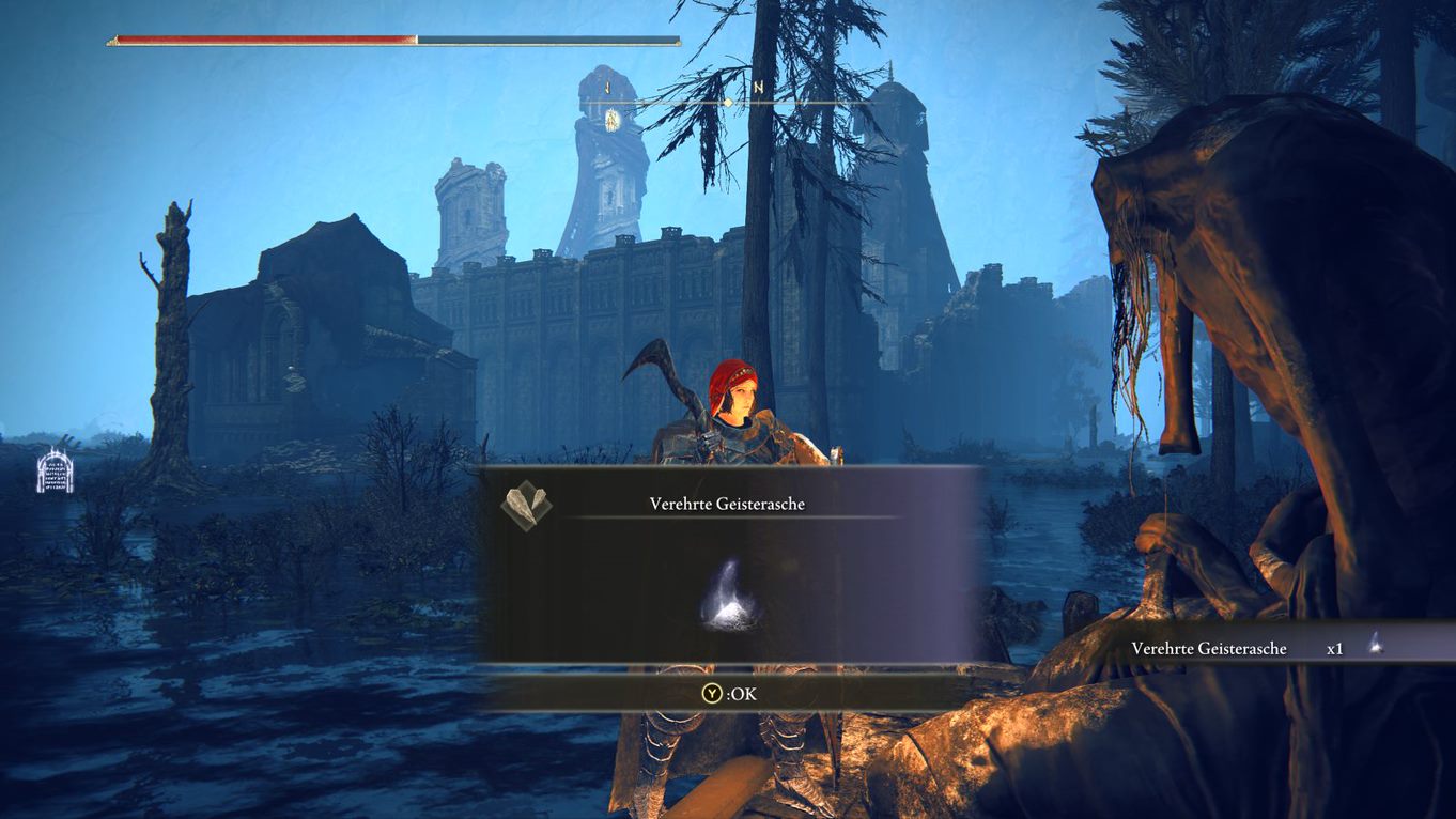 Elden Ring Shadow of the Erdtree Ruinen von Unte, Wasserstelle des Schlosses Eurogamer.de