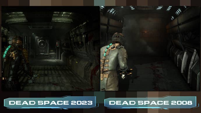 dead space remake comparison vs 2008 original screenshots