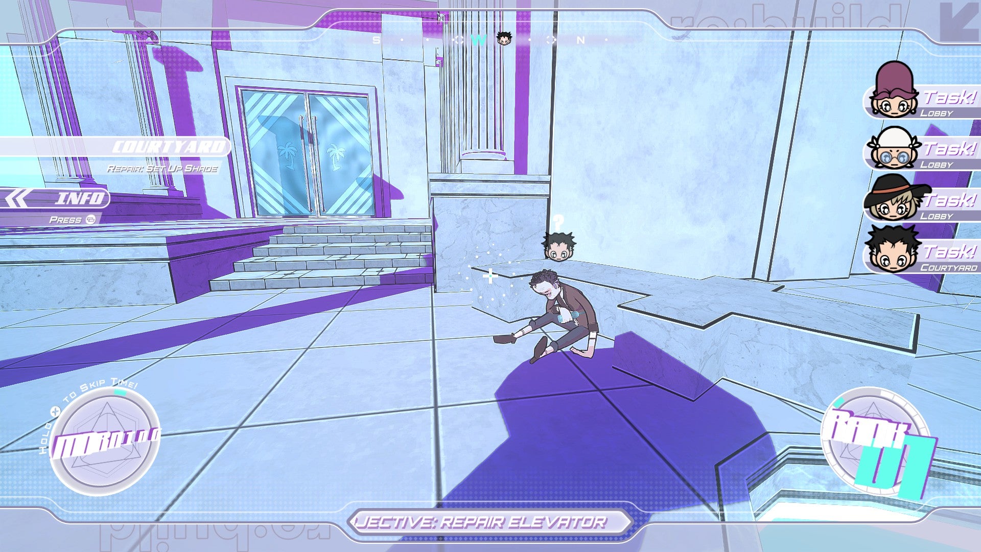 Roman Sands Re:Build review - a fiendish immersive sim drenched in a vaporwave glitchcore palette — иллюстрация 5 к материалу