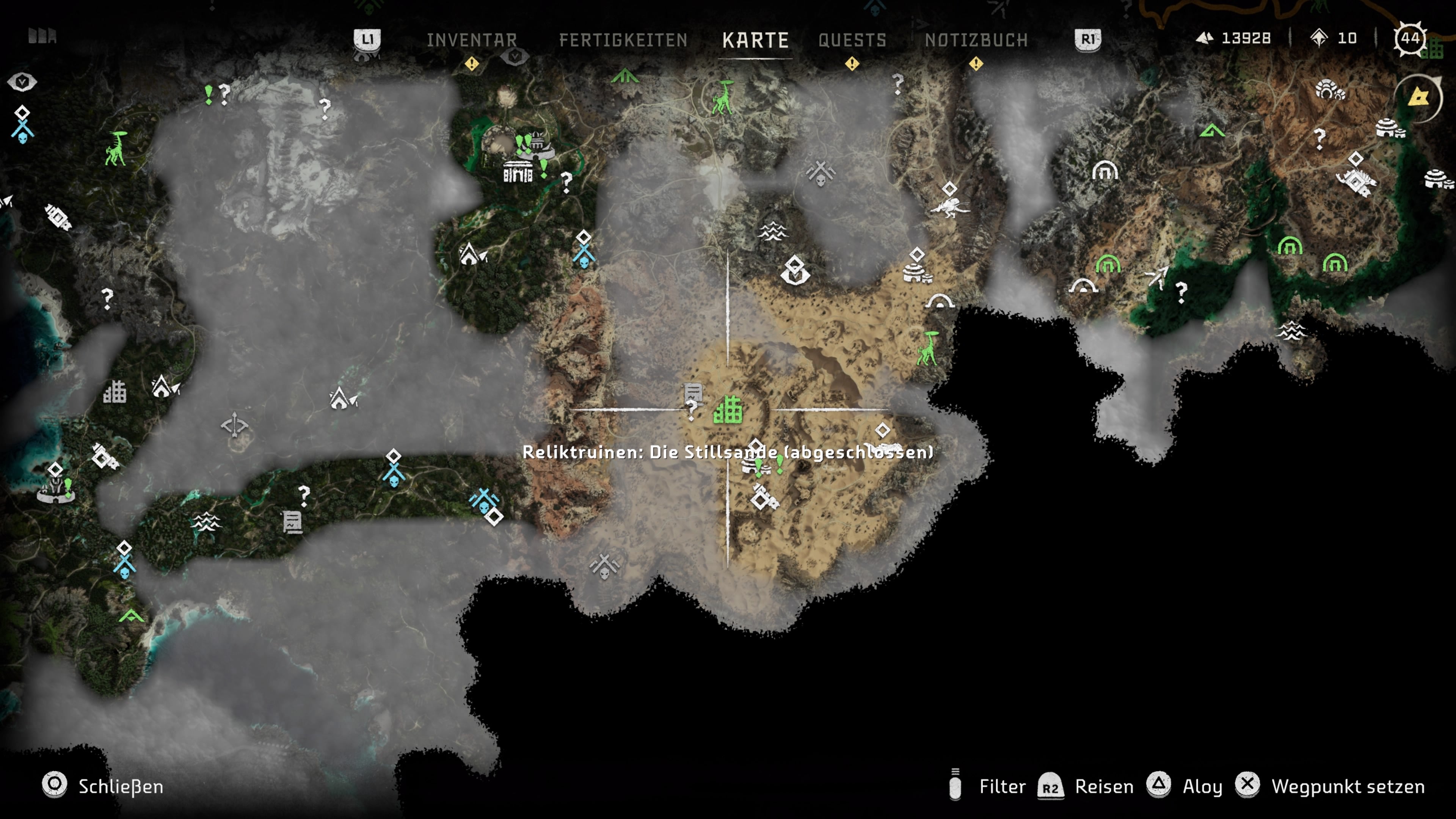 Horizon Forbidden West Reliktruine Stillsande gelöst Eurogamer.de