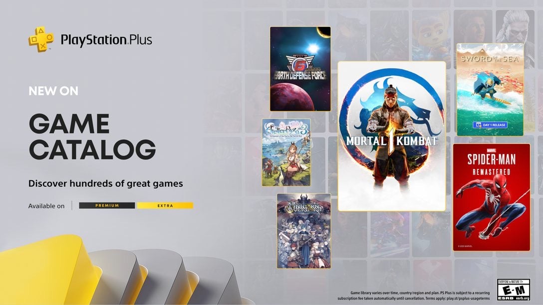 Anunciados los juegos de PS Plus Extra y Premium del mes de agosto