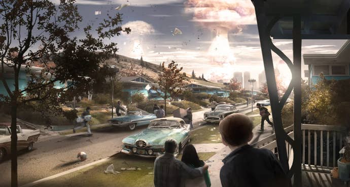 Concept art for Fallout 4.