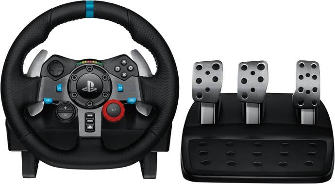 Logitech G29 wheel and pedals