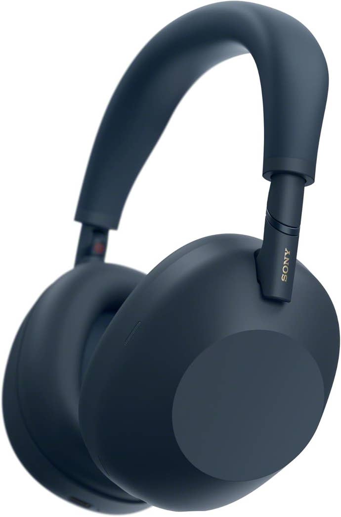 Sony WH-1000XM6 headphones in blue