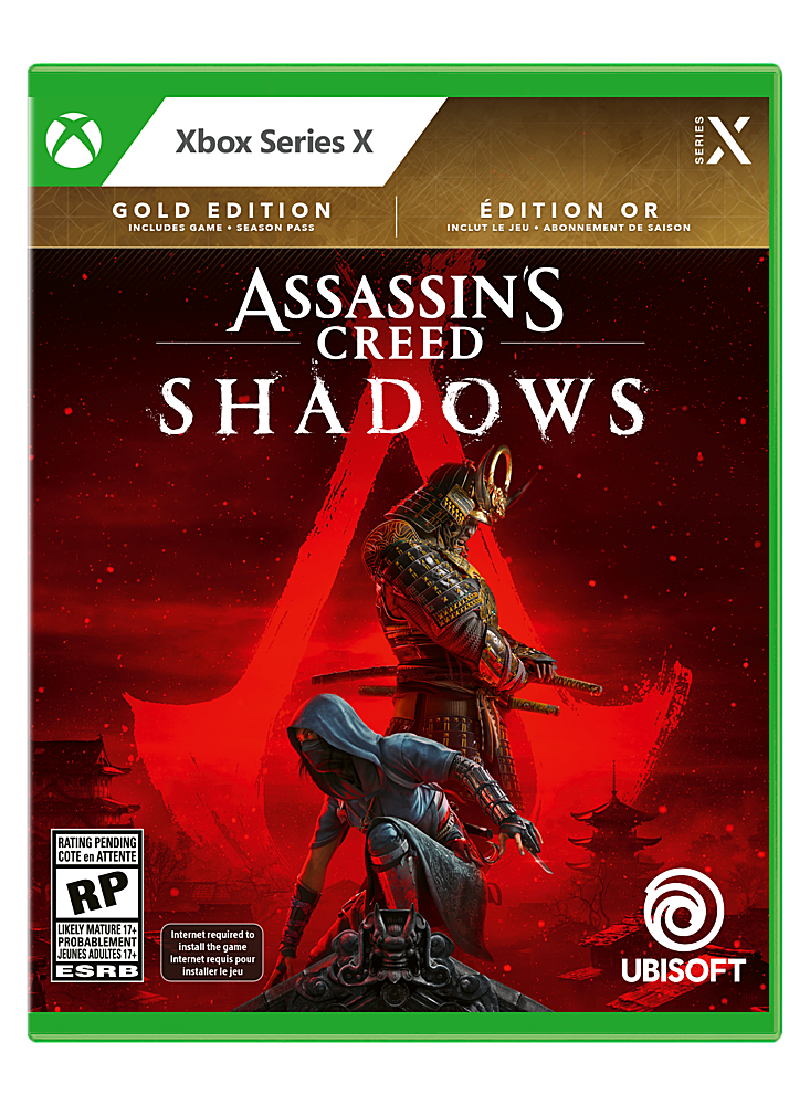 Assassin&rsquo;s Creed Shadows box art.