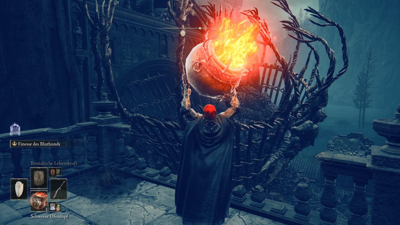 Elden Ring Shadow of the Erdtree Ruinen von Unte, Wasserstelle des Schlosses Eurogamer.de