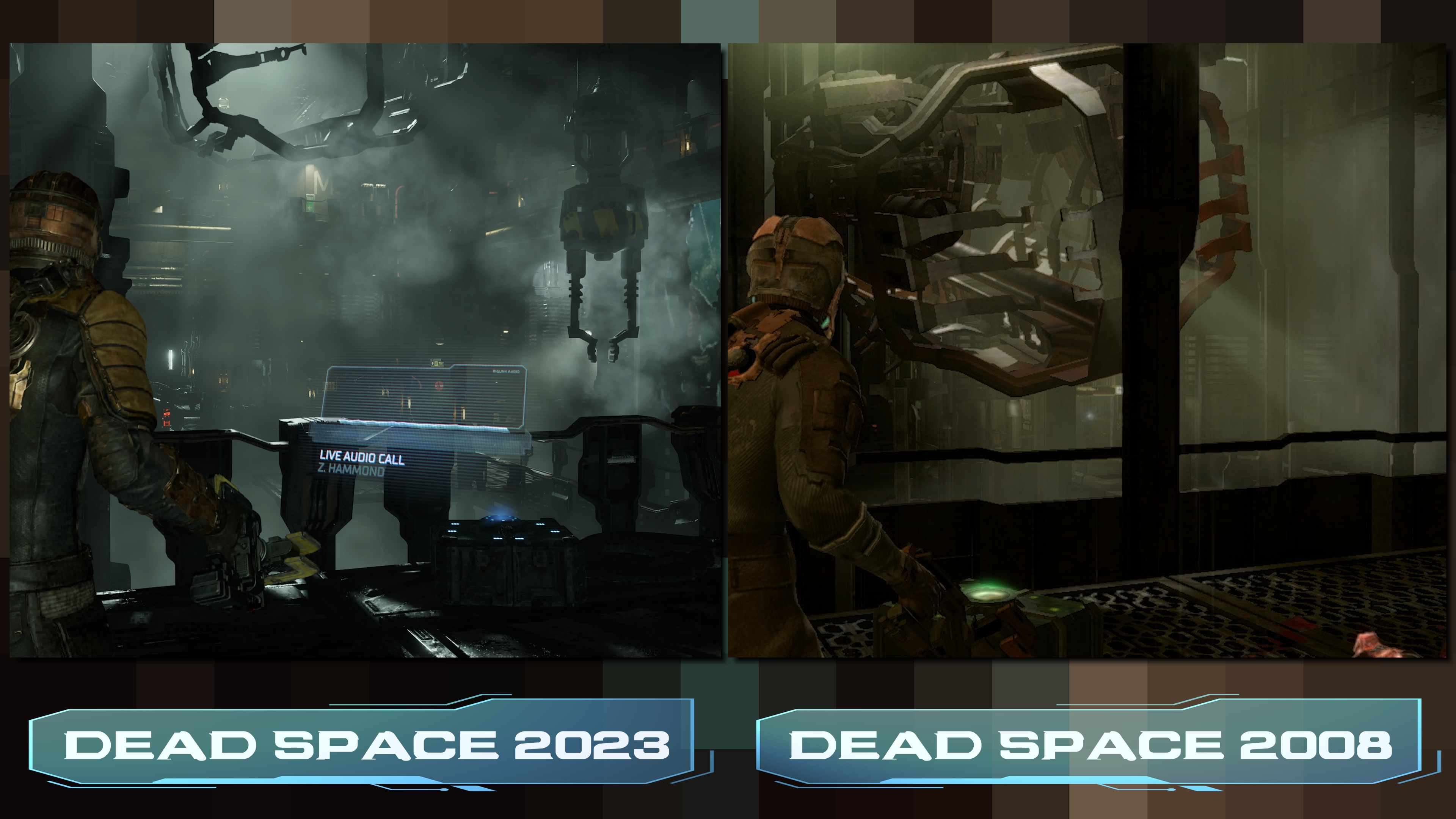 dead space remake comparison vs 2008 original screenshots