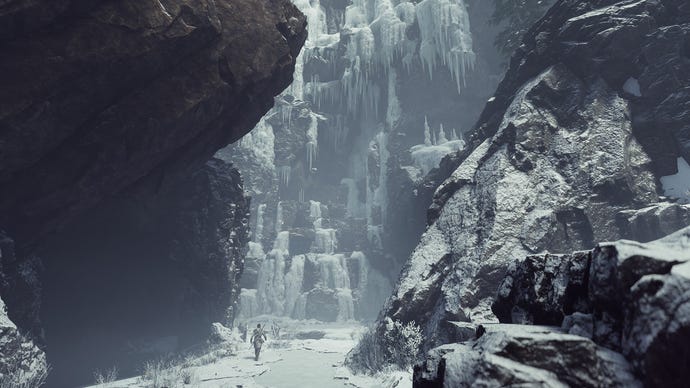 An icy gorge in Banishers: Ghosts of New Eden