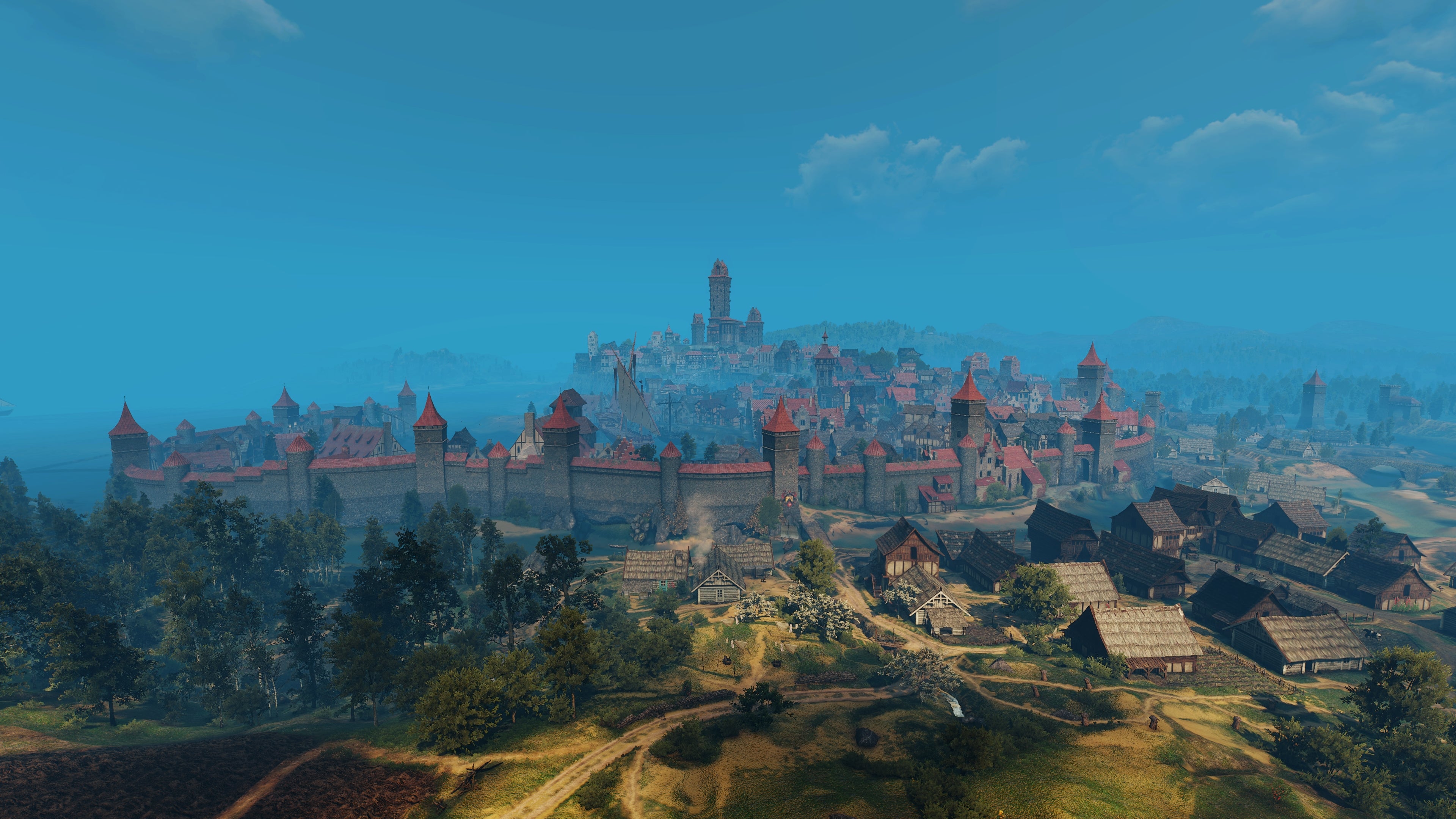 Comparing the cityscapes of The Witcher 3, Dark Souls and Bloodborne to ...