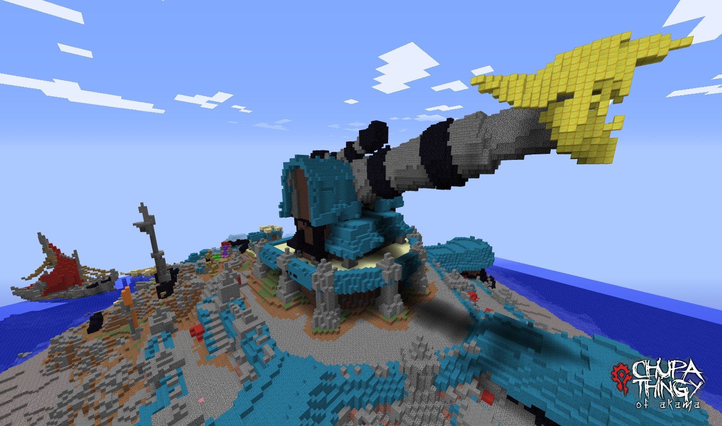 World of Warcraft universe recreated in Minecraft | Eurogamer.net
