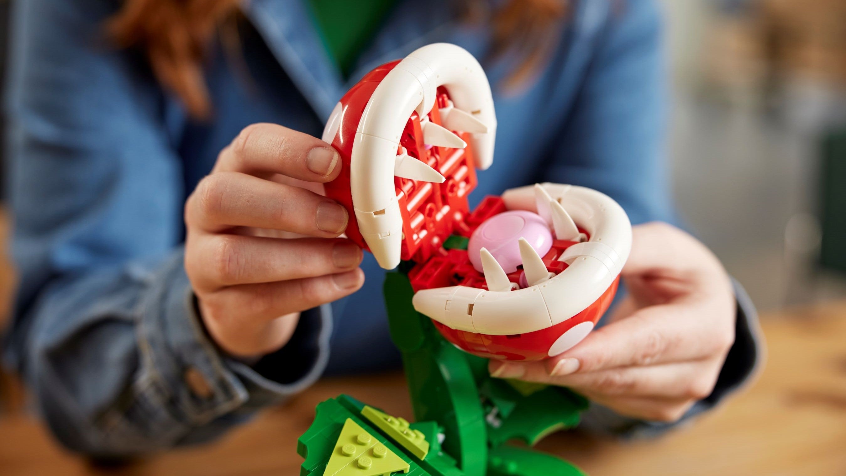 Lego&rsquo;s Super Mario Piranha Plant set bears its teeth.