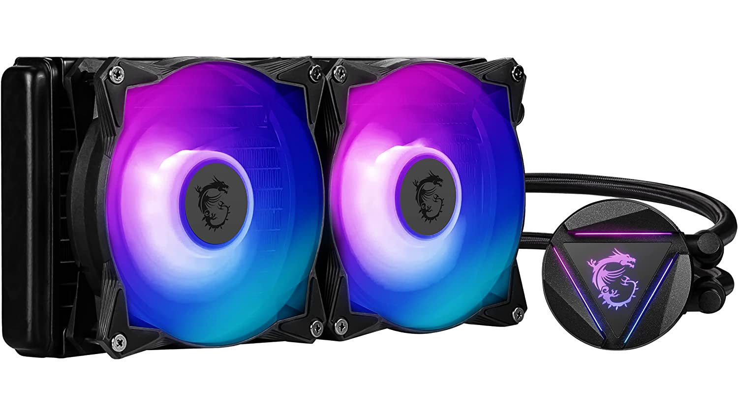 an msi mag 280r 280mm aio liquid cooler for cpus