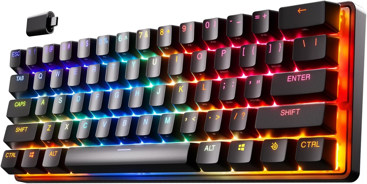 SteelSeries Apex Pro Mini Wireless gaming keyboard