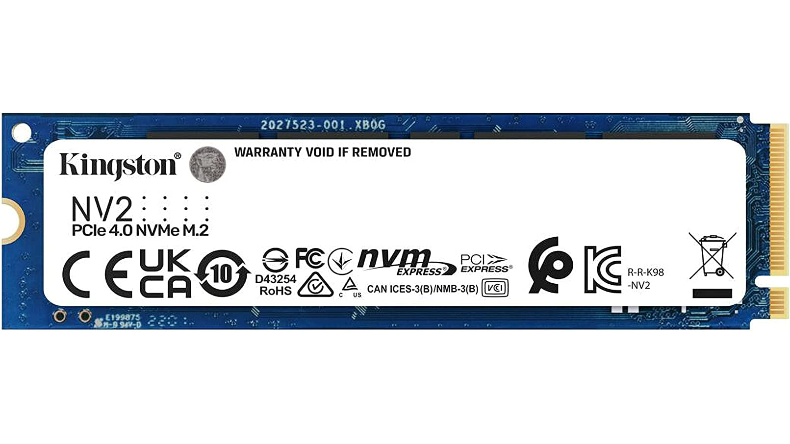 This Kingston NV2 1TB PCIe 4.0 SSD is the first to cross the £50