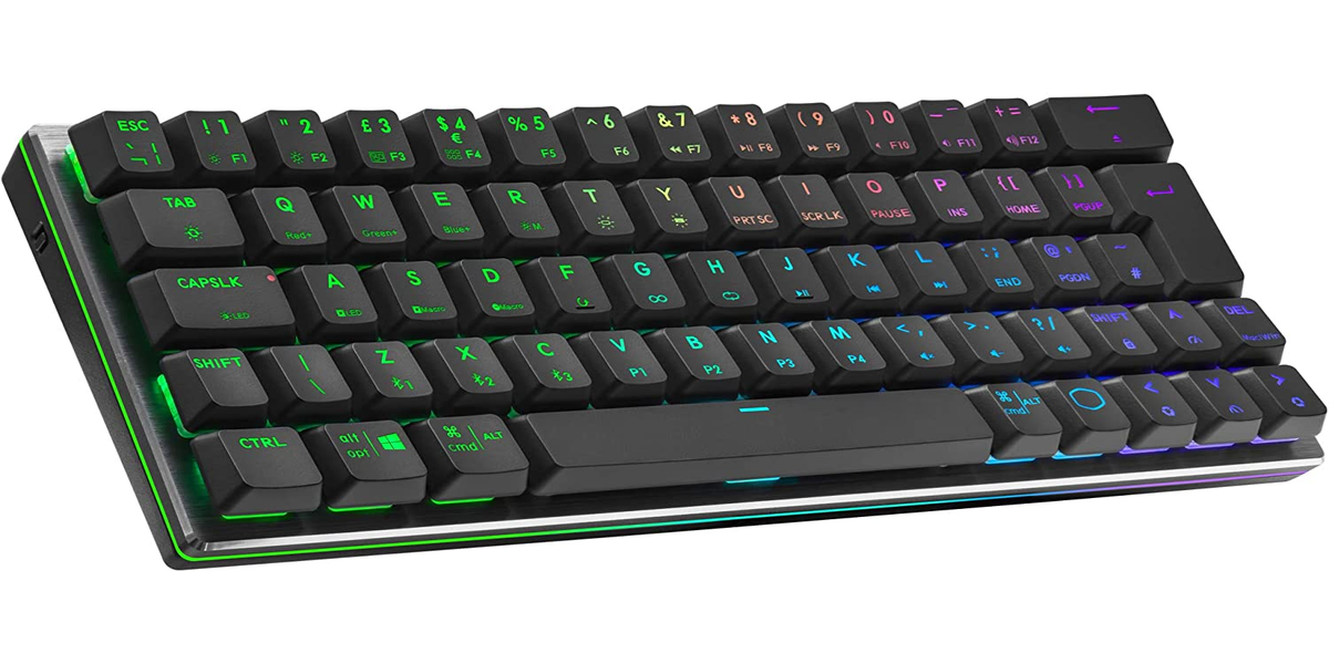 This 60% wireless mechanical keyboard from Cooler Master is down 