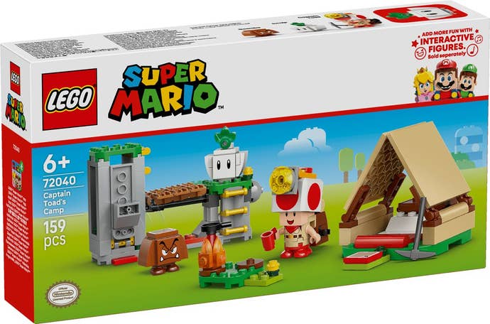 Nintendo Lego set featuring Captain Toad.