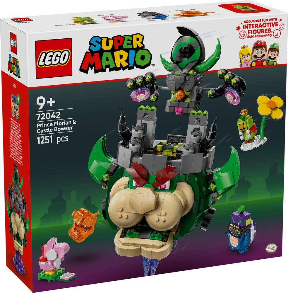 Nintendo Lego set featuring Prince Florian.