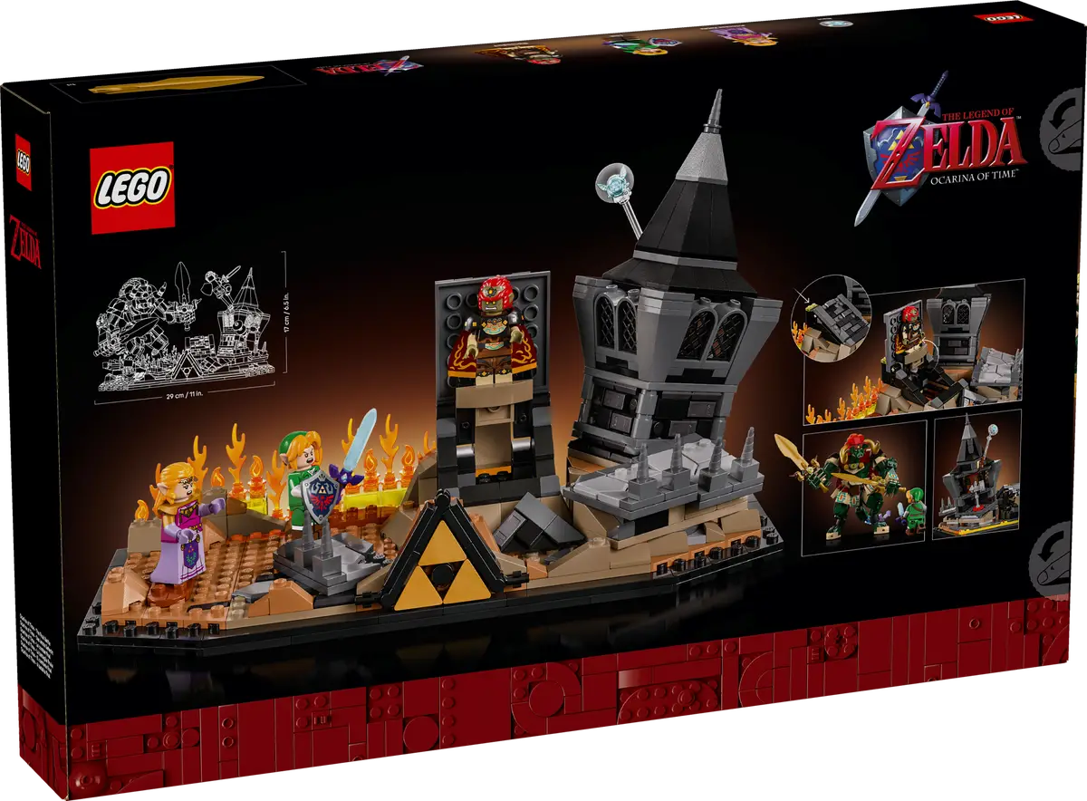 Zelda: Ocarina of Time Lego set revealed, with a mighty Ganon and