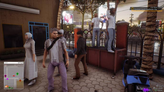 A radical of guys dancing connected a container successful a backstreet country from Troublemaker 2.
