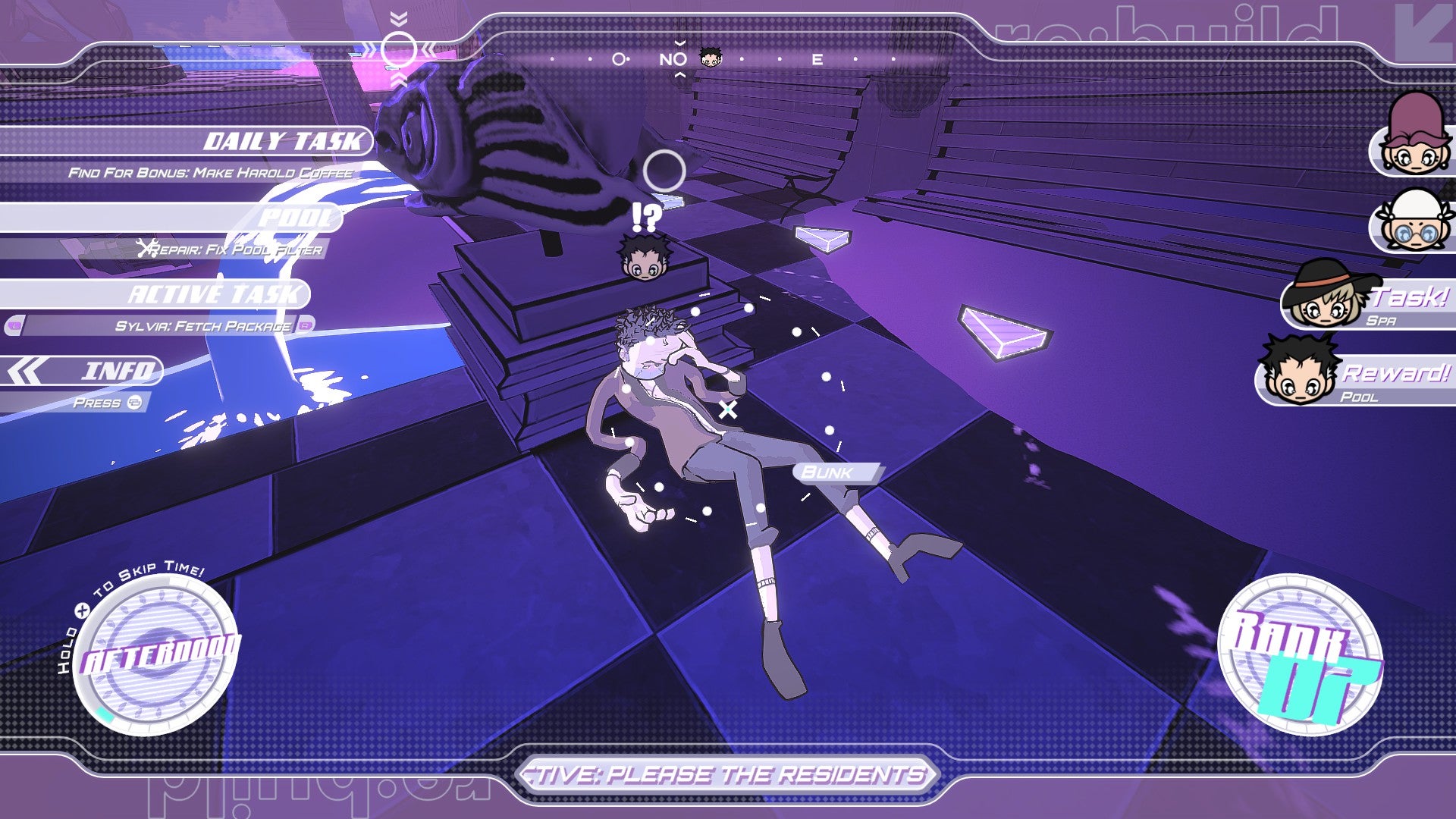 Roman Sands Re:Build review - a fiendish immersive sim drenched in a vaporwave glitchcore palette — иллюстрация 3 к материалу