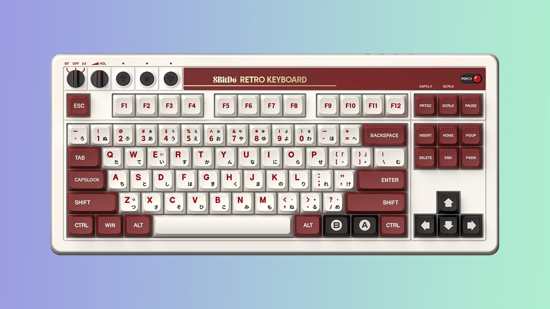 This Famicom-inspired 8BitDo retro mechanical keyboard has hit a new ...