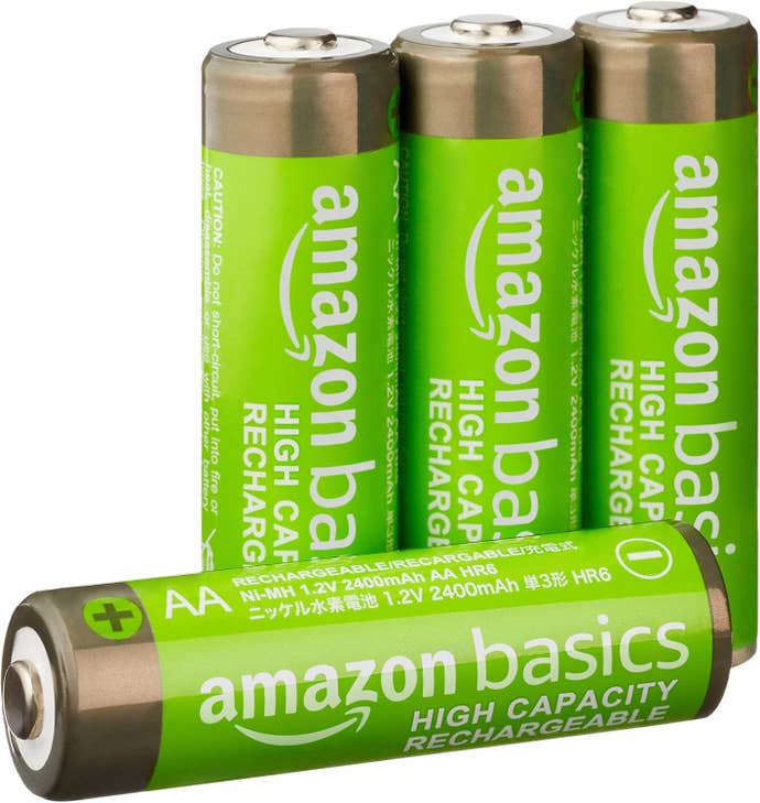 Amazon Basics rechargeable AA batteries