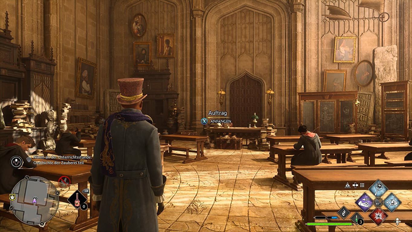 Hogwarts Legacy: History of Magic Class uitgelegd - Grimbald Weft en Sir Affpuddle Field Pages vinden