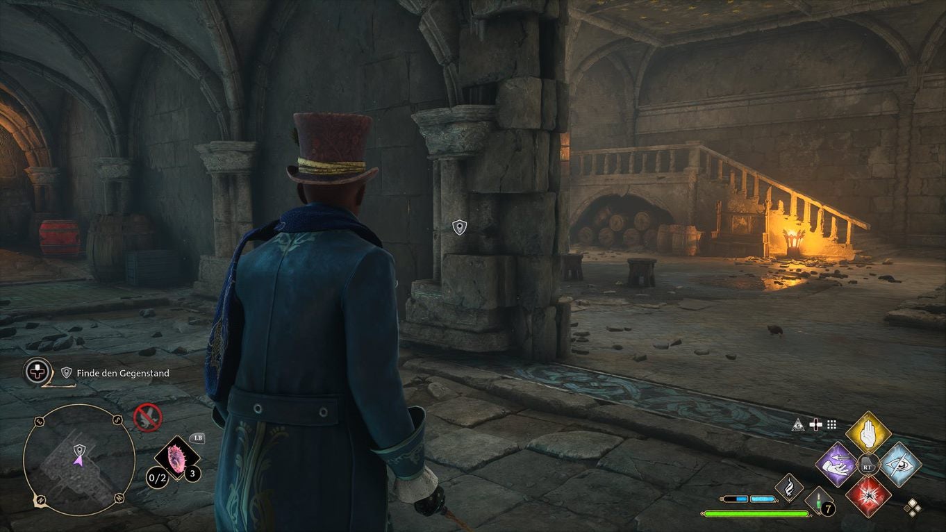 Hogwarts Legacy Gelöst von der Glocke Fundort Schatz der Musikalischen Karte Eurogamer.de