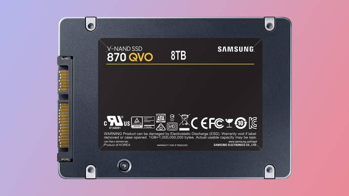a samsung 870 qvo 8tb sata ssd