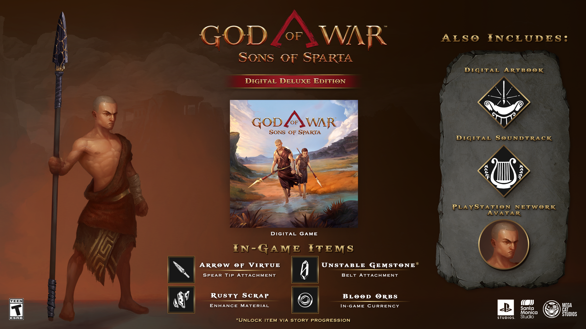 God of War Sons of Sparta Deluxe Edition infographic