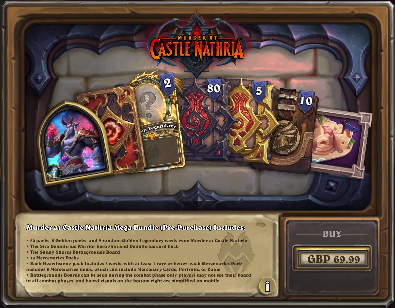 State of the Game Hearthstone - an expensive expansion priced at £69.99