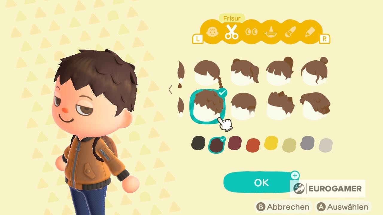 Animal Crossing New Horizons Die 8 Coolsten Frisuren Animal Crossing: New Horizons - Die 8 poppigsten und coolsten Frisuren