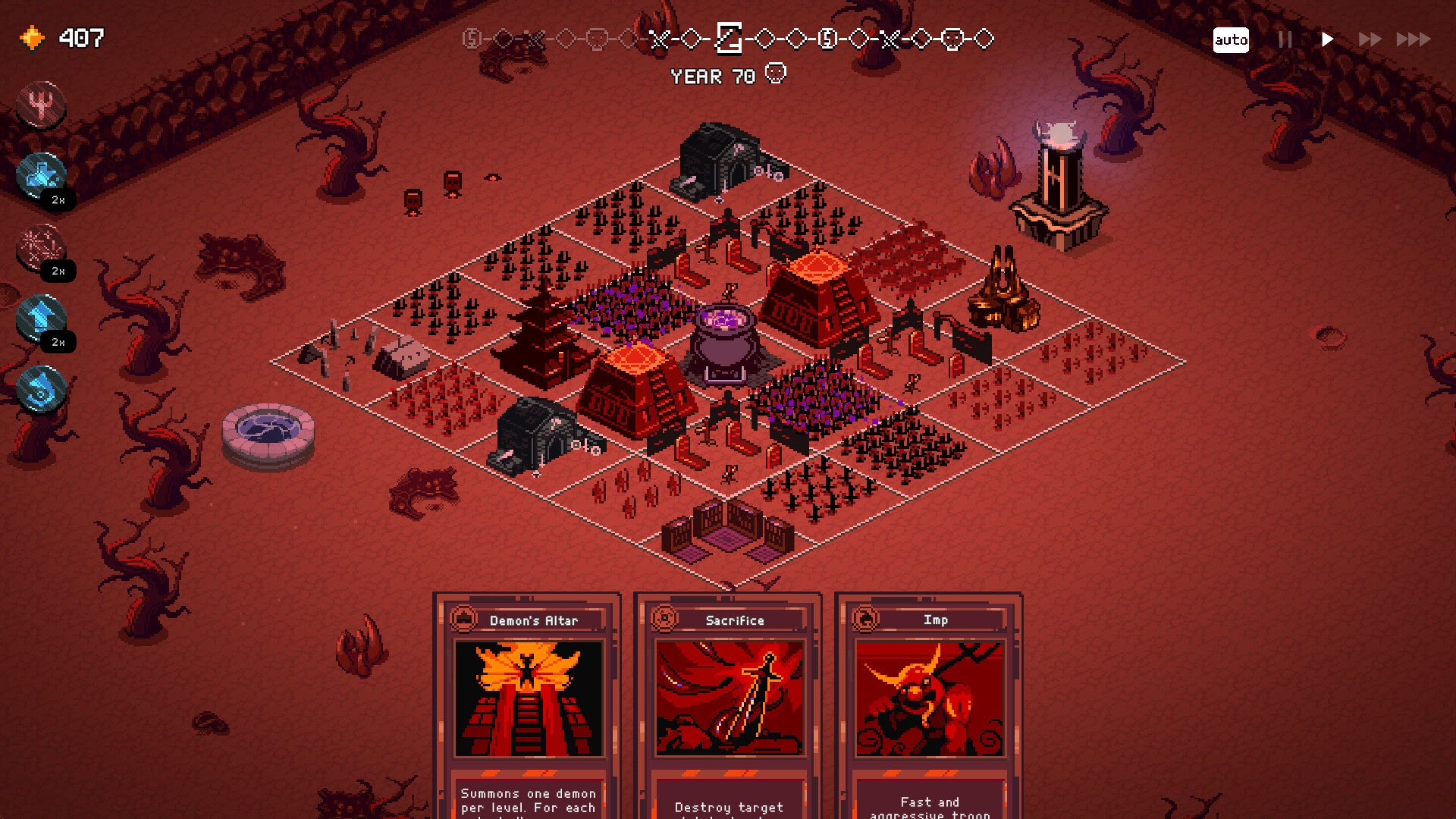 A very red battlefield in 9 Kings. - 5