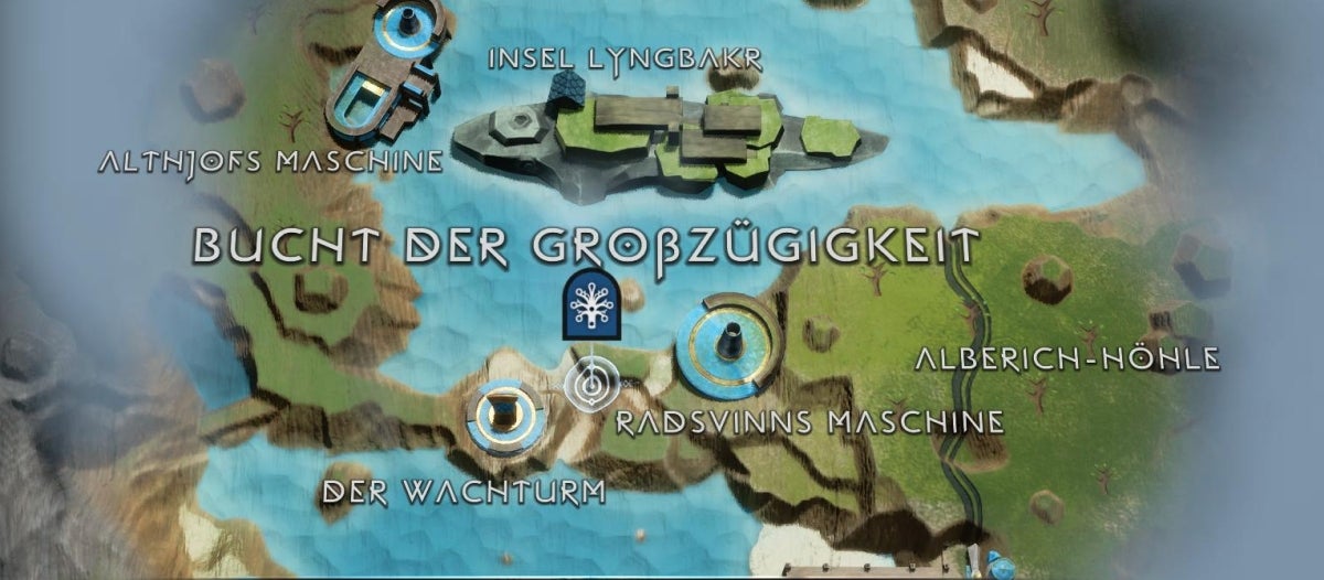 God Of War Mystische Tore Karte