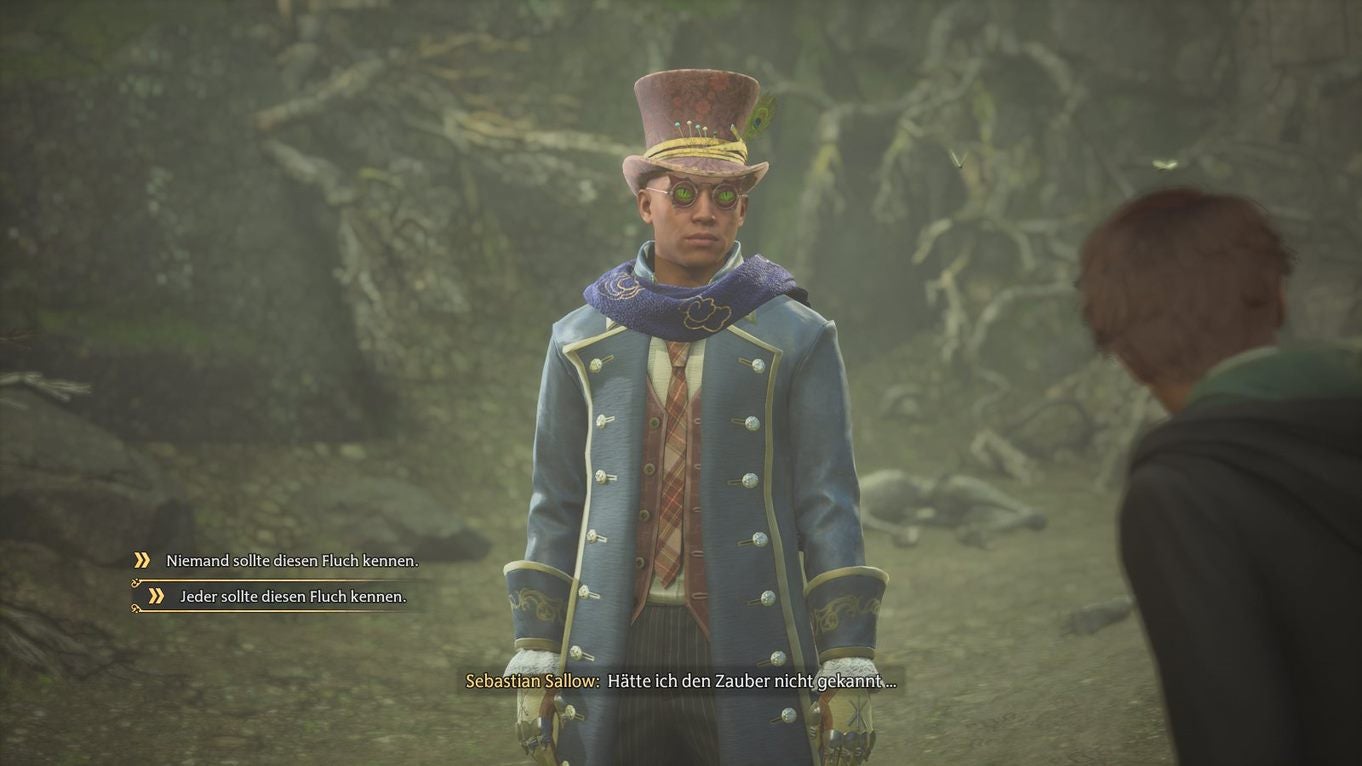 Hogwarts Legacy Im Schatten des Relikts Sebastian finden, Onkel Solomon besiegen Eurogamer.de