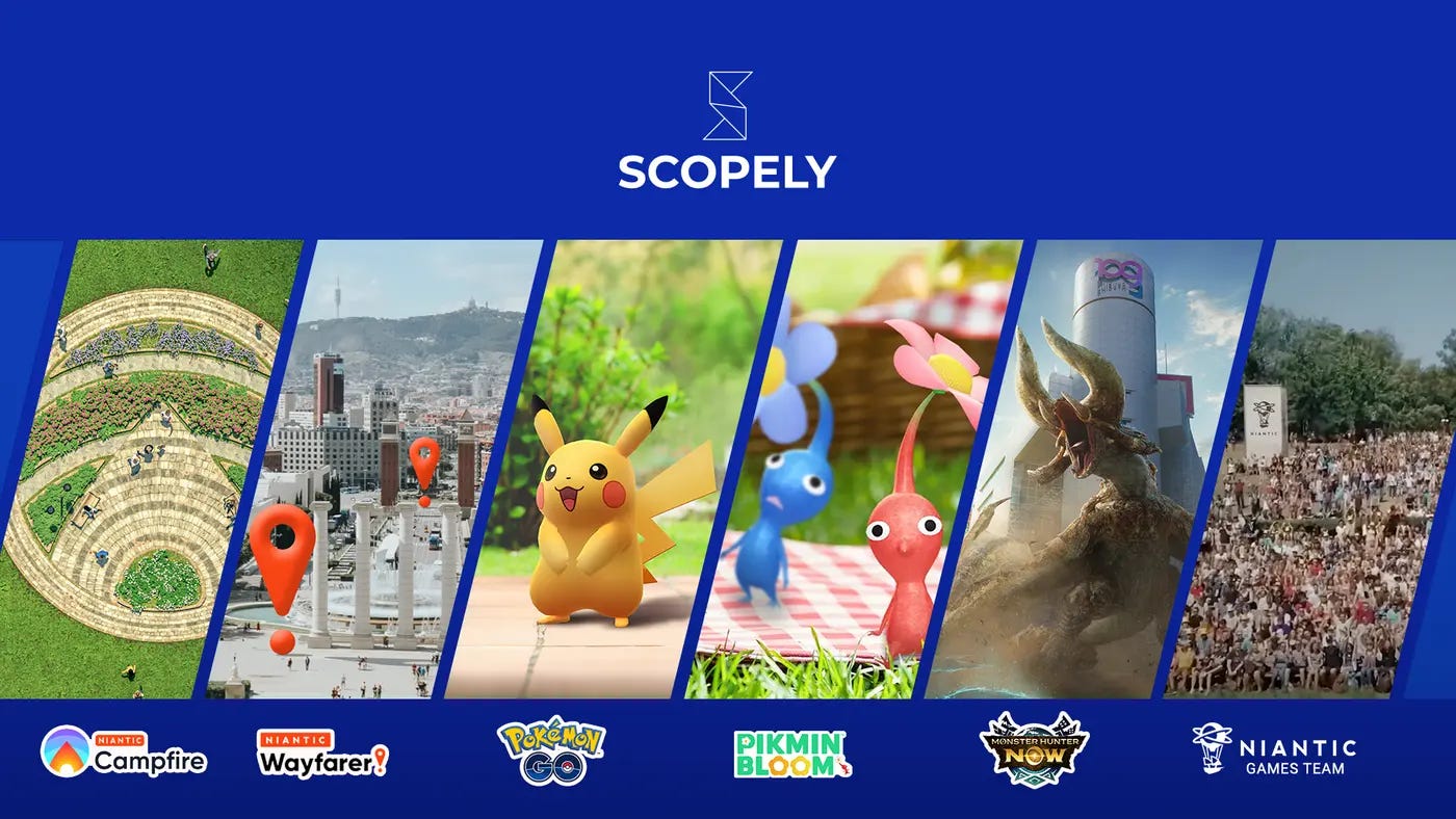 Niantic's gaming portfolio joining Scopely.