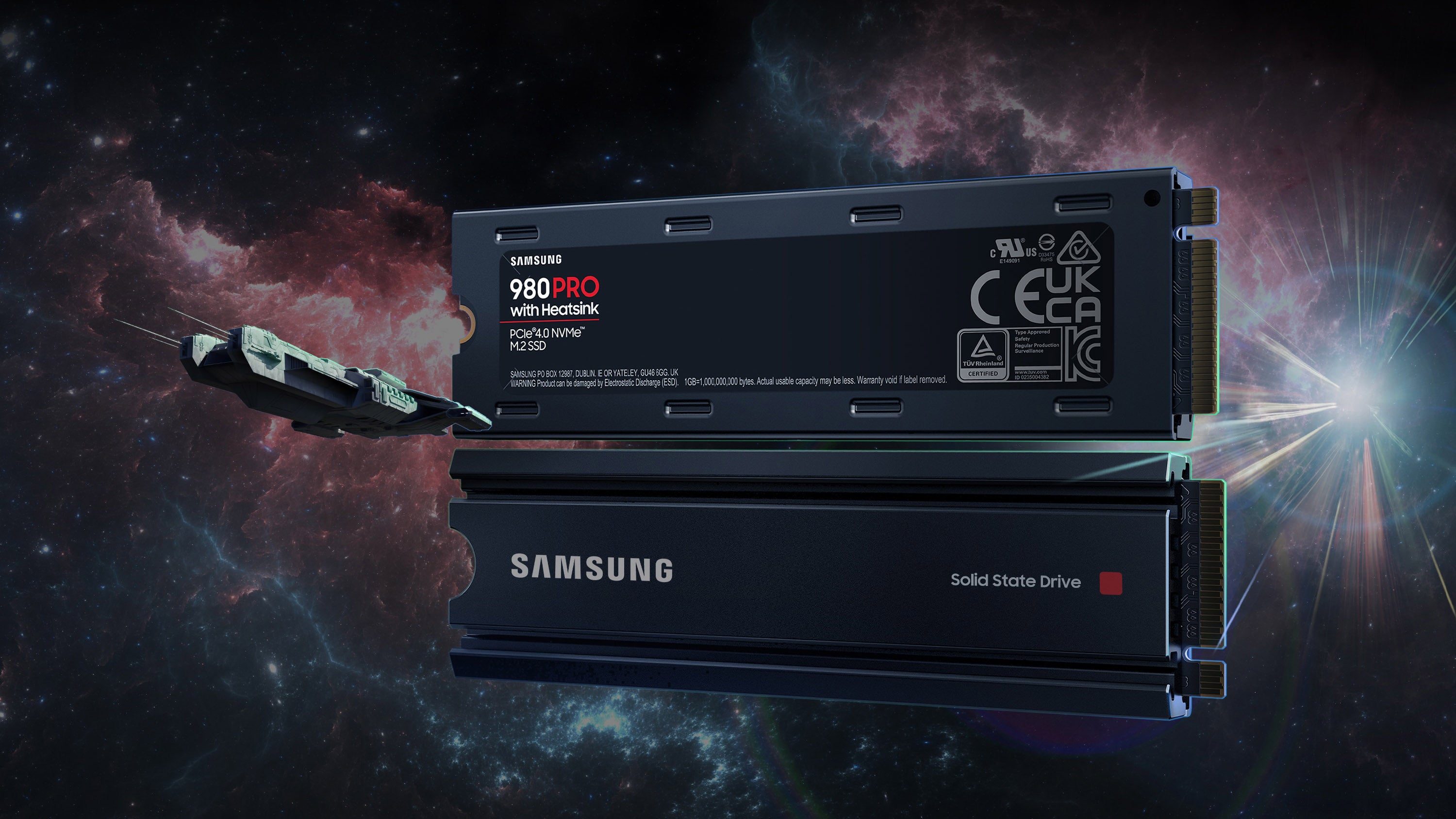 Pick up a high-spec Samsung 980 Pro 2TB NVMe SSD with heatsink for