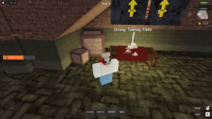 A form collecting an improved strong, taming flute in 99 nights in the forest.