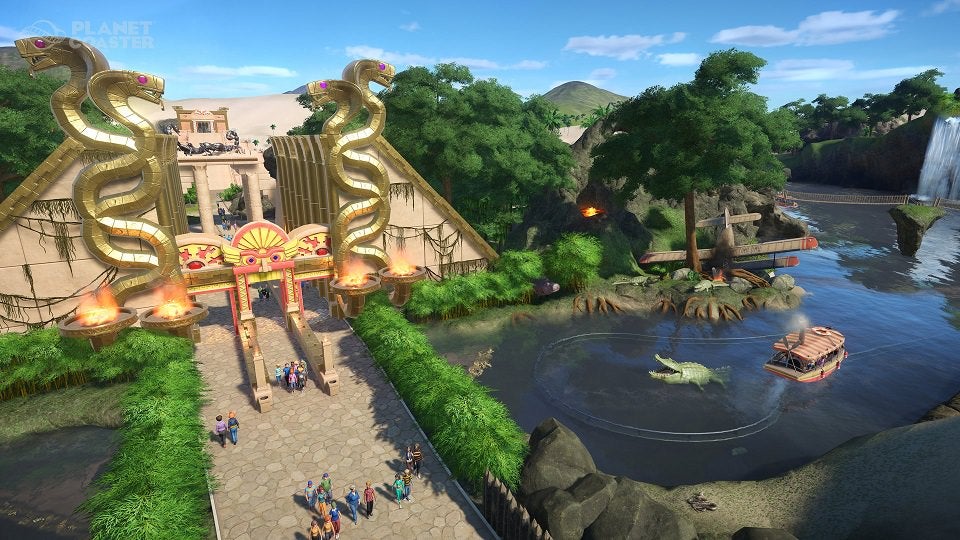 Planet Coaster is going a bit Indiana Jones with its new jungle