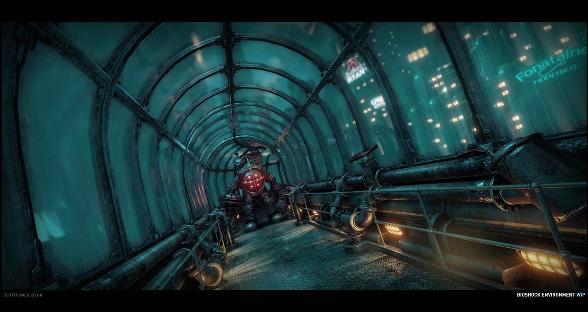 Rapture De Bioshock De Minecraft 140 Rapture D&D Ideas | Bioshock Art,